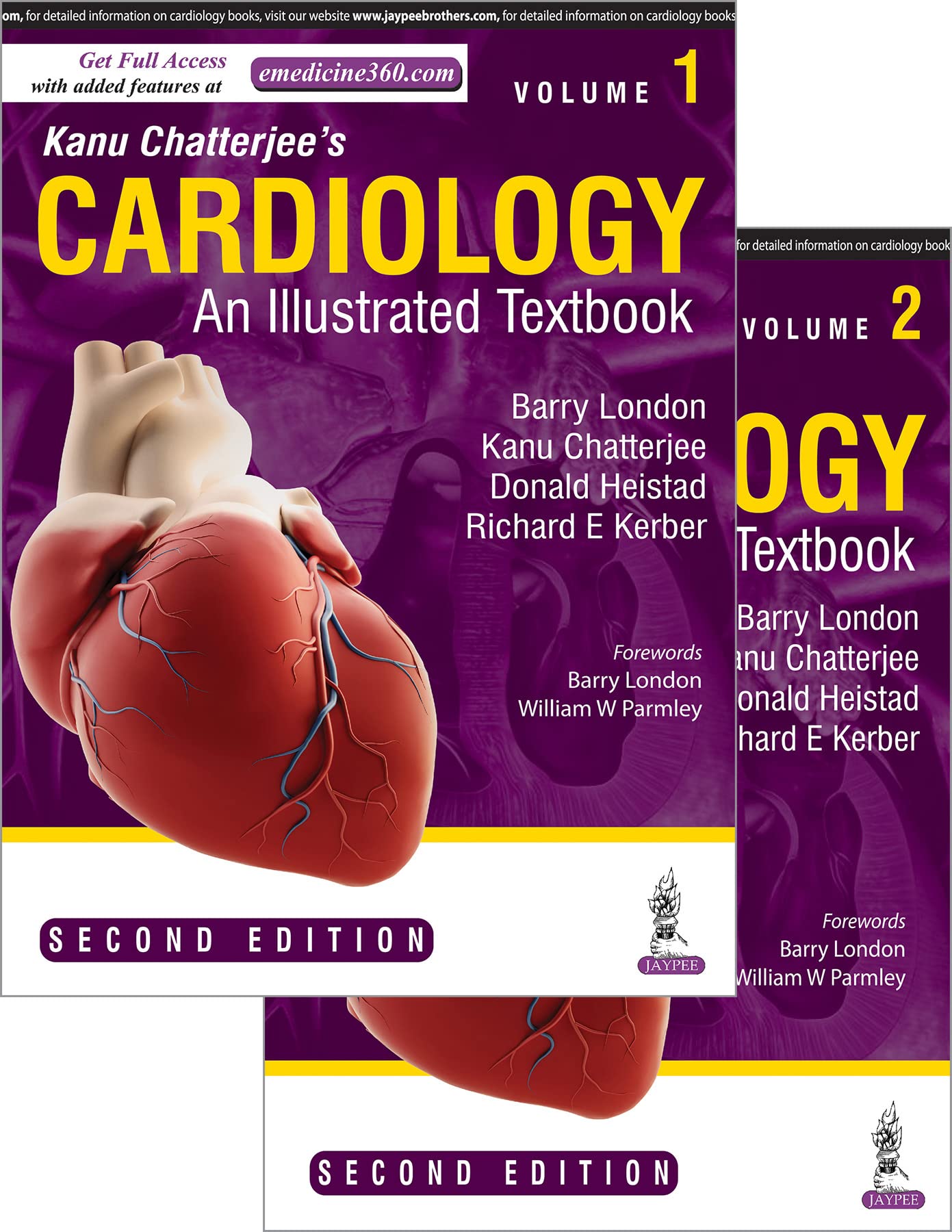 Cardiology - An Illustrated Textbook (2 Volume Set), 2nd Edition  by Barry London