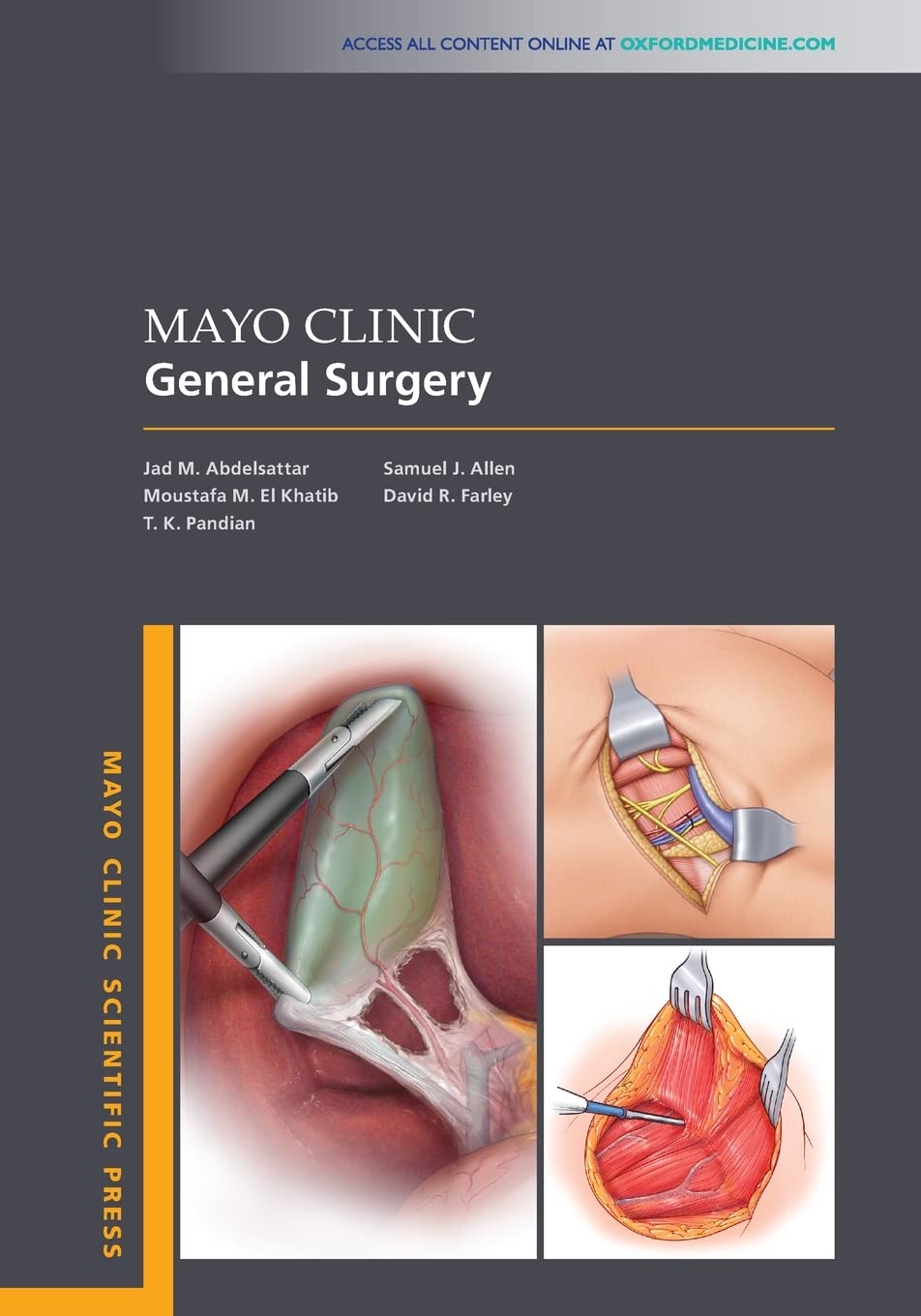 Mayo Clinic General Surgery (MAYO CLINIC SCIENTIFIC PRESS SERIES) by Jad M. Abdelsattar