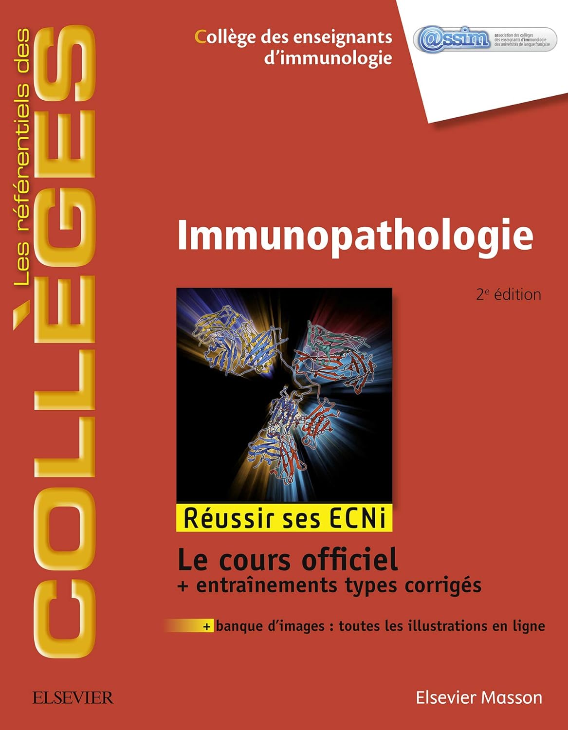 Immunopathologie 2 edition by Coll＆egrave;ge des Enseignants d＆＃39;Immunologie , Bertrand Arnulf 