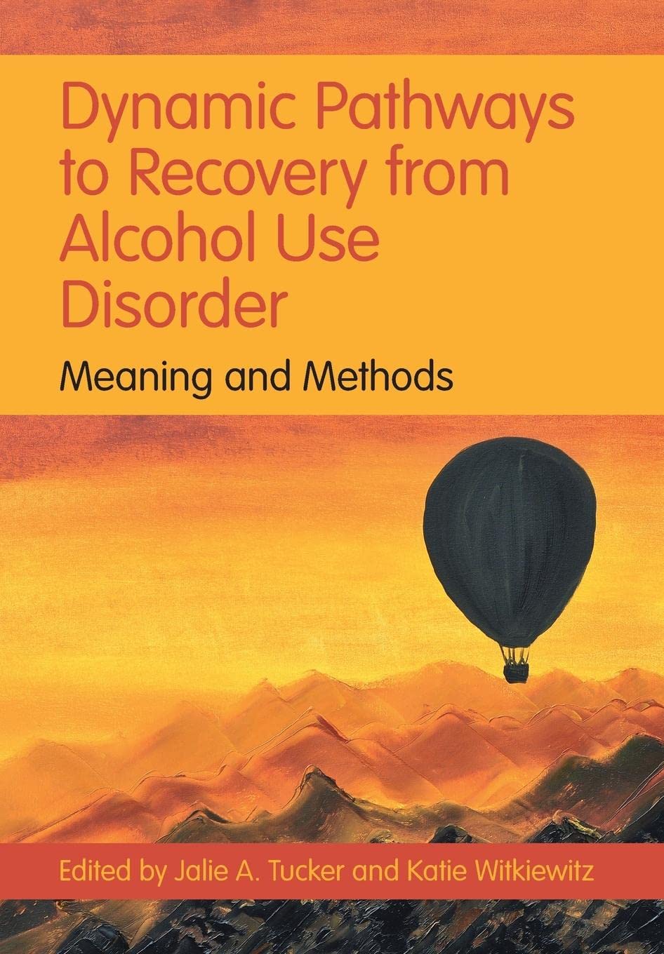 Dynamic Pathways to Recovery from_Alcohol Use Disorder Meaning and Methods by  Jalie A. Tucker 