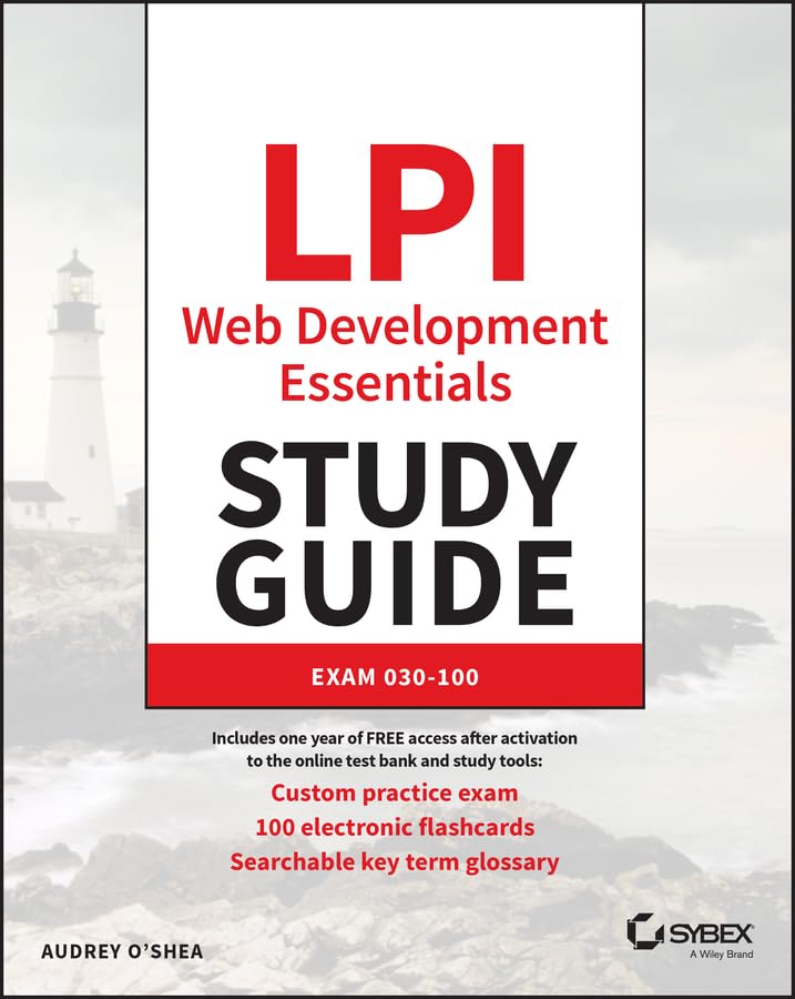 (EBook PDF)LPI Web Development Essentials Study Guide: Exam 030-100 by Audrey O＆＃39;Shea