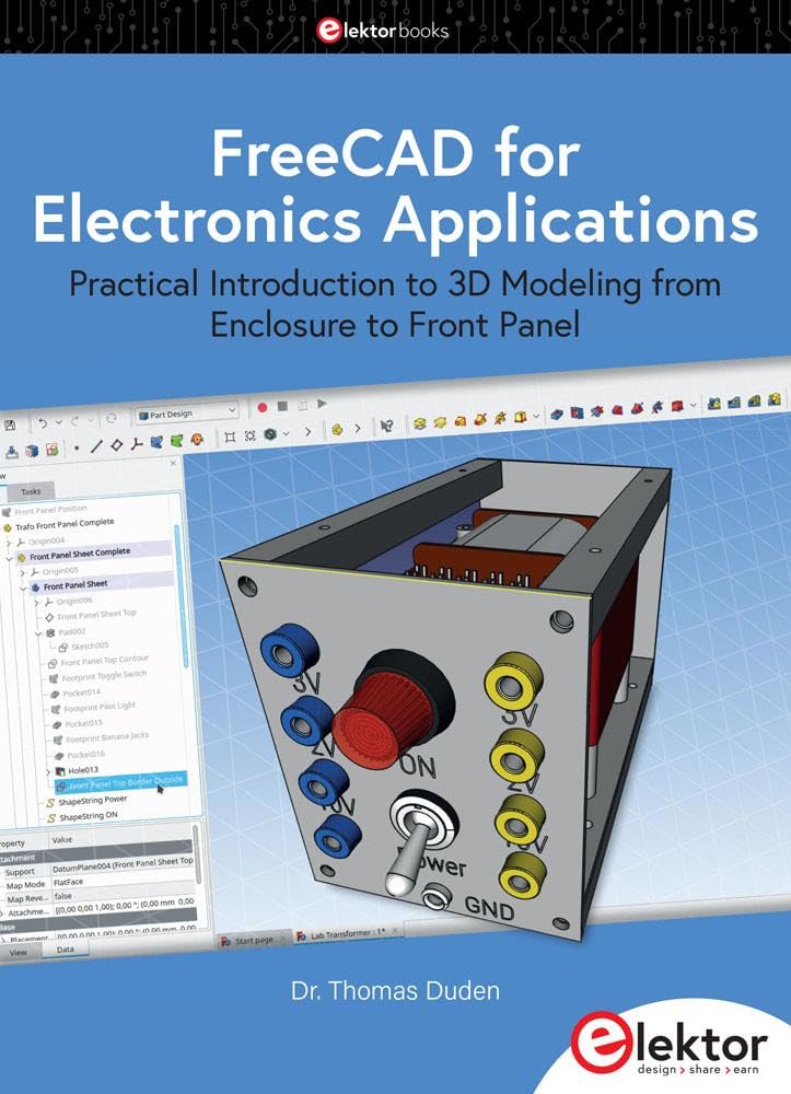 (EBook PDF)FreeCAD for Electronics Applications by Thomas Duden