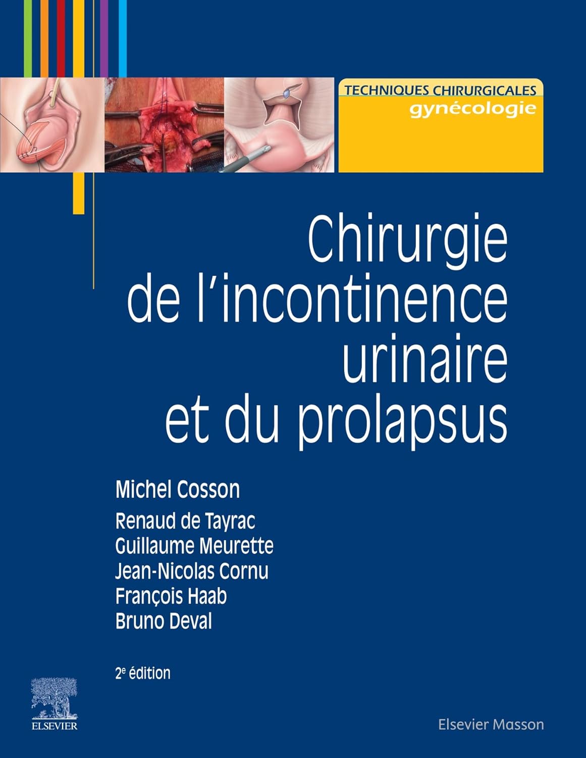 (EBook PDF)Chirurgie de l incontinence urinaire et du prolapsus, 2nd Edition by Michel Cosson, Professeur Jean-Nicolas Cornu, Professeur Renaud de Tayrac