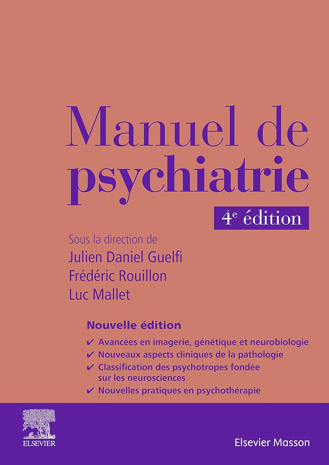 Manuel de psychiatrie, 4e  by  Julien-Daniel Guelfi