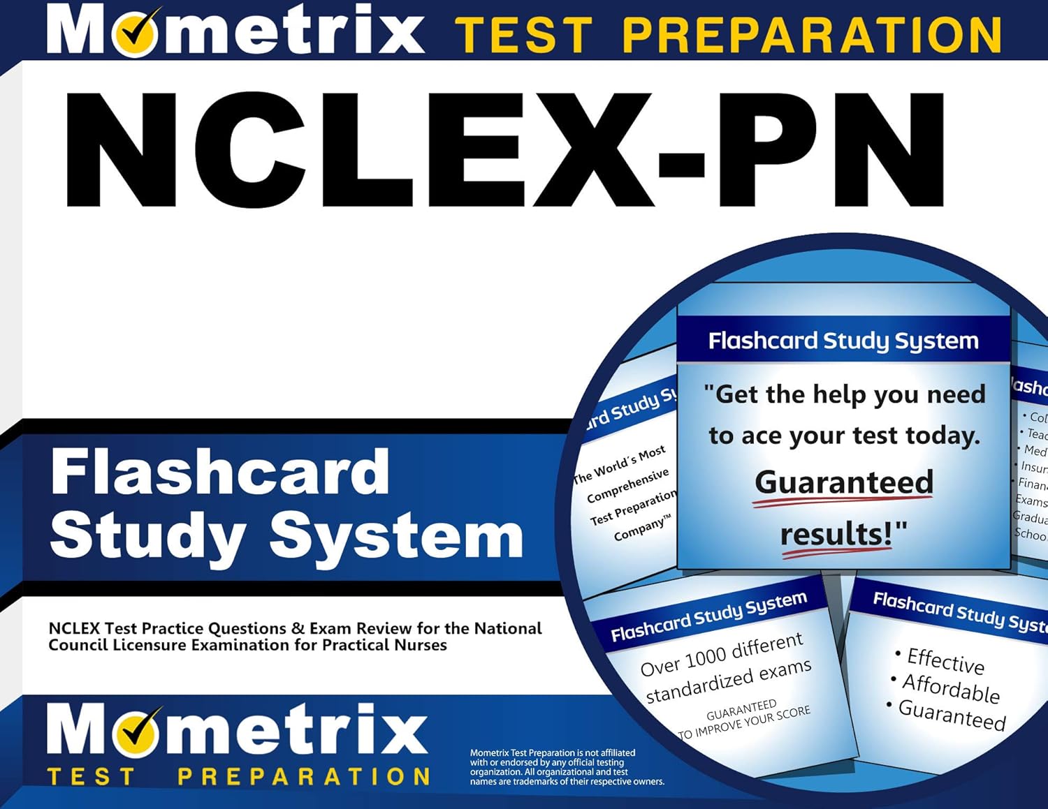 NCLEX-PN Flashcard Study System: NCLEX Test Practice Questions and Exam Review for the National Council Licensure Examination for Practical Nurses by  Mometrix 