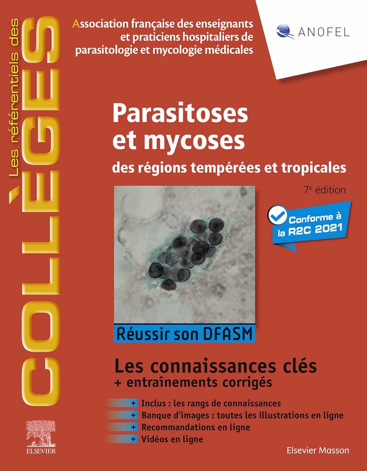 Parasitoses et mycoses: des r＆eacute;gions temp＆eacute;r＆eacute;es et tropicales ; R＆eacute;ussir son DFASM - Connaissances cl＆eacute;s  by ANOFEL