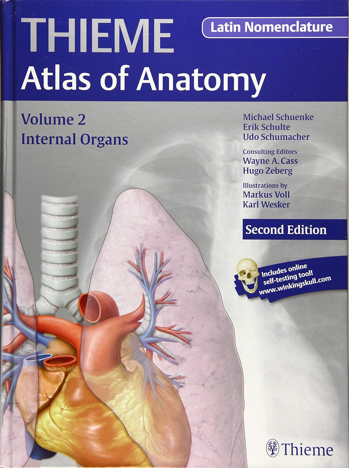 Internal Organs (THIEME Atlas of Anatomy), Latin nomenclature by  Michael Schuenke