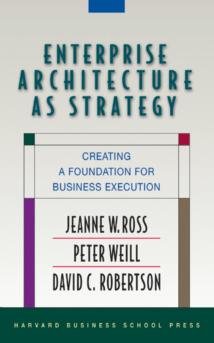 (eBook PDF)Enterprise Architecture As Strategy Creating a Foundation for Business Execution by  Jeanne W. Ross