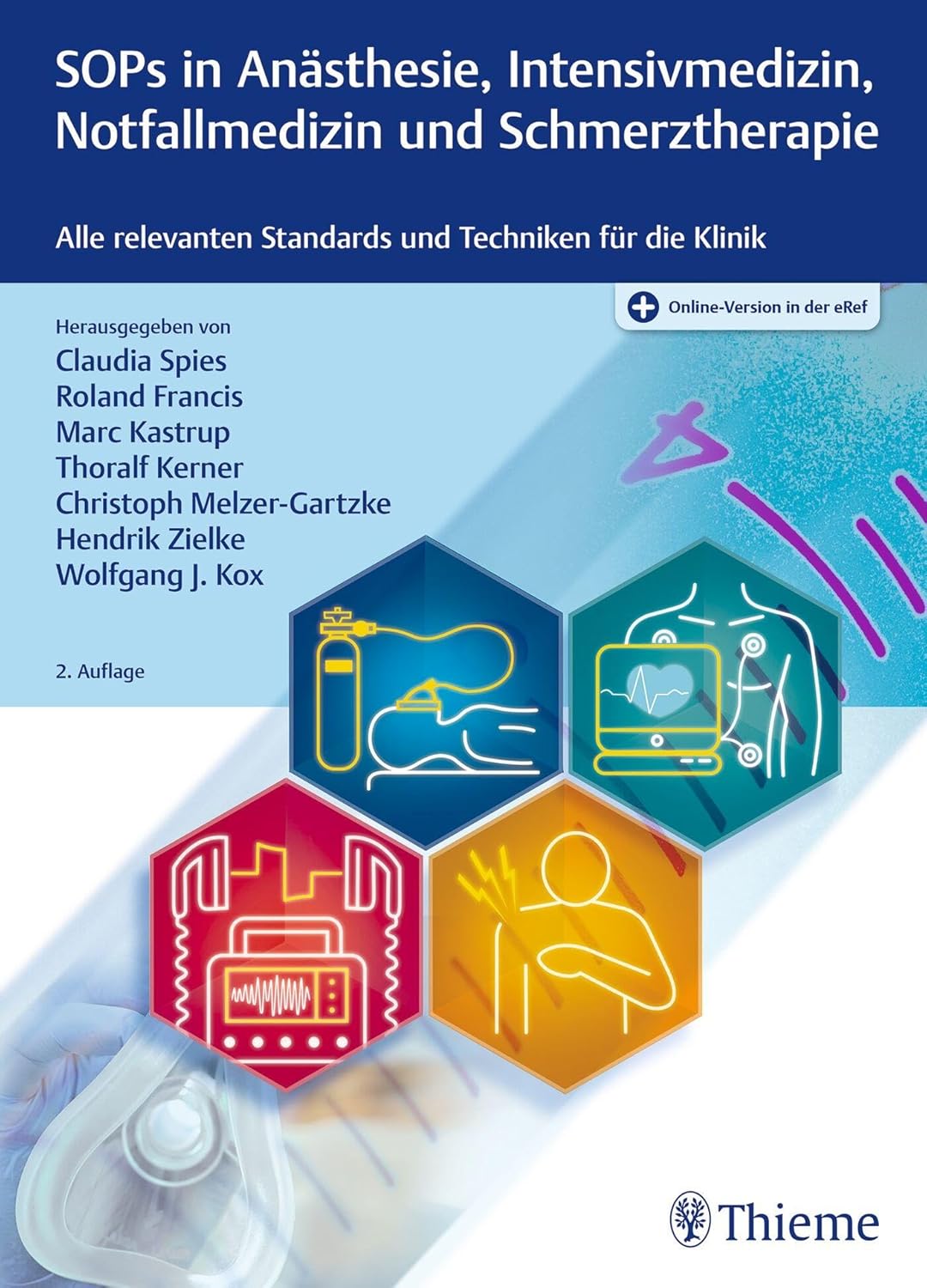 SOPs in An＆auml;sthesie, Intensivmedizin, Notfallmedizin und Schmerztherapie by  Claudia Spies 