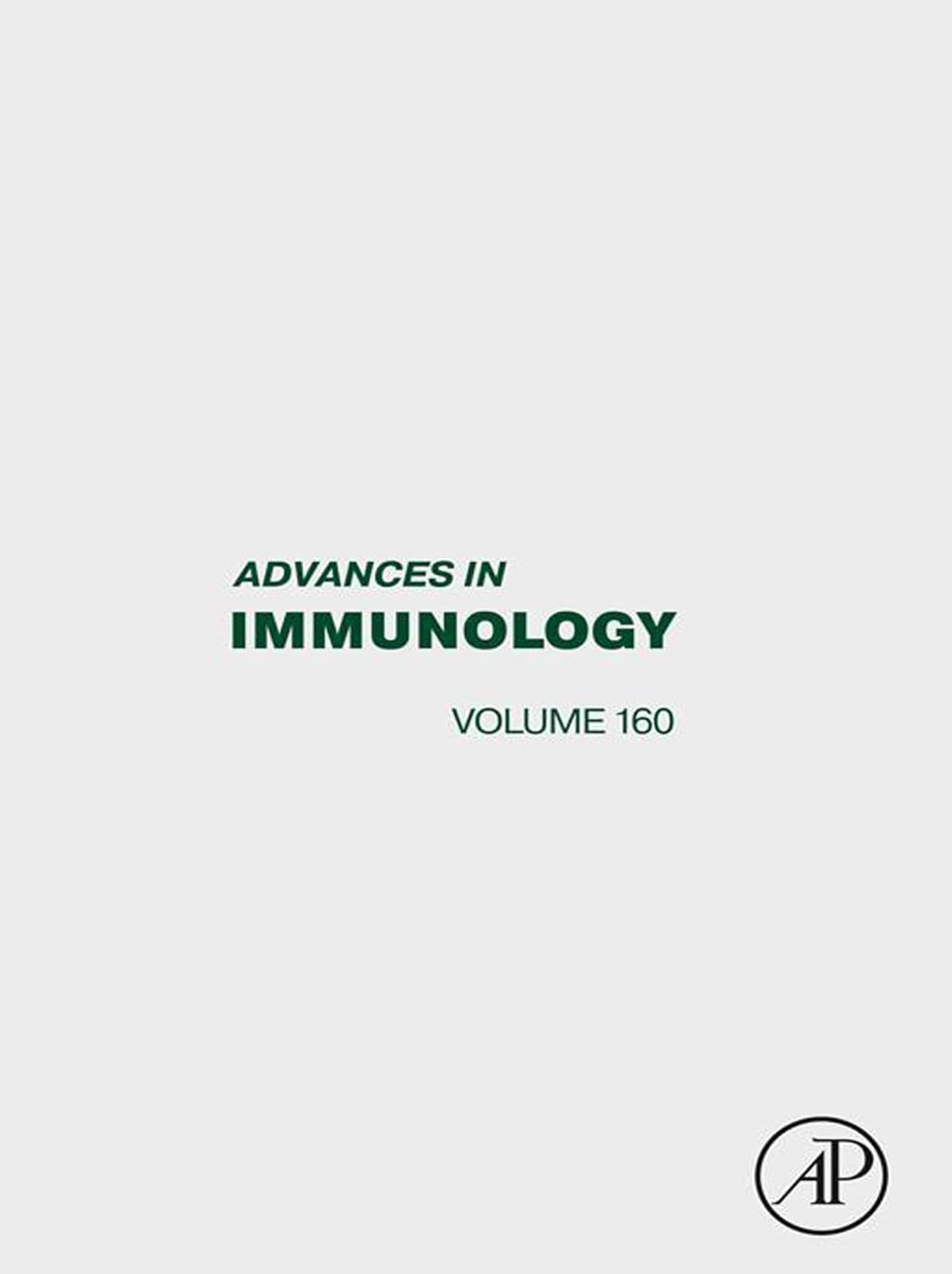 (EBook PDF)Advances in Immunology, Volume 160 by unknown author