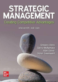 Solution manual for Strategic Management Creating Competitive Advantages 11 by Gregory Dess, Gerry McNamara and Alan Eisner