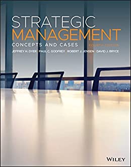 Solution manual for Strategic Management Concepts and Cases 4th Edition by Jeffrey H. Dyer,Paul C. Godfrey