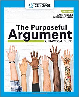 Solution manual for The Purposeful Argument: A Practical Guide 3rd Edition by Patricia Bostian , Harry Phillips