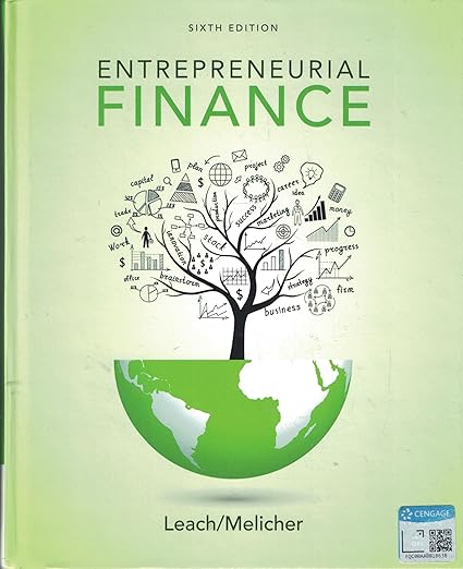    (eBook PDF)  Entrepreneurial Finance 6th Edition by  J. Leach , Ronald Melicher 