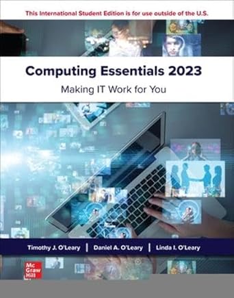 （Solution manual for   ）Computing Essentials 2023 29th Edition