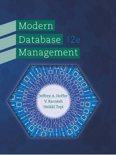 Solution manual   Modern Database Management 12th edition by  Jeffrey A. Hoffer 