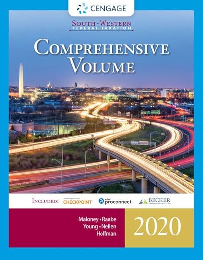 (E-Book PDF)  South-Western Federal Taxation 2020 Comprehensive  by  David Maloney , William Raabe , James Young 