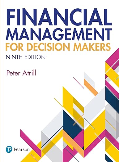   (Test Bank)  Financial Management for Decision Makers 9th edition by  Dr Peter Atrill