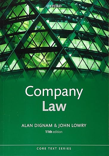 (eBook PDF)Company Law (Core Texts Series) 11th Edition Alan Dignam by Alan Dignam , John Lowry