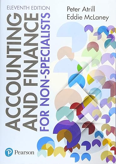 Solution manual Accounting and Finance for Non-Specialists 11th edition  by Peter Atrill