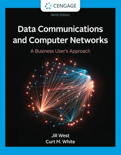 Test Bank Data Communication and Computer Networks:ABusines by Jill West , Curt White 