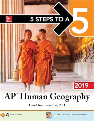 (eBook PDF)5 Steps to a 5:AP Human Geography 2019 1stEdition by Carol Ann Gillespie