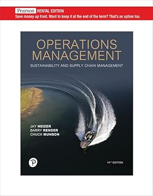 (eBook PDF)Operations Management Sustainability and Supply Chain 14th by Jay Heizer 