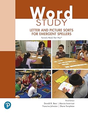 (eBook PDF)Words Their Way Letter and Picture Sorts forEmerg by Donald Bear , Marcia Invernizzi , Francine Johnston , Shane Templeton 