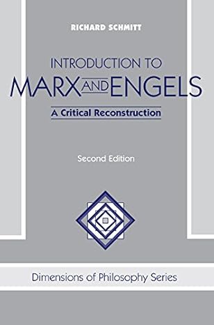 (eBook PDF)Introduction To Marx And Engels 2nd Edition ACriti by Richard Schmitt