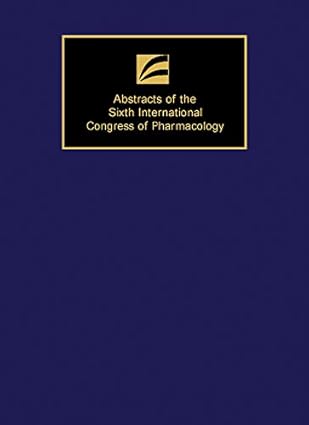 (eBook PDF)Abstracts Sixth International Congress ofPharmacol by Sam Stuart 