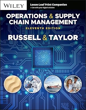 (eBook PDF)Operations and Supply Chain Management 11th Edition by Roberta S. Russell , Bernard W. Taylor 