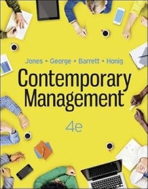 (eBook PDF)Contemporary Management, 4th Australia Edition by Gareth R Jones