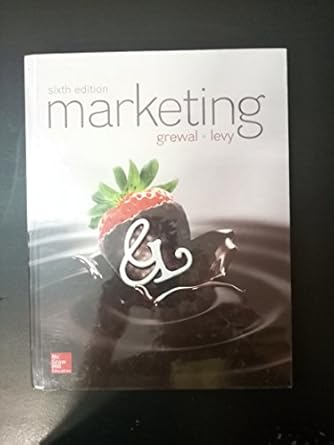 Test Bank  Marketing 6th edition Dhruv Grewal  by Dhruv Grewal , Michael Levy