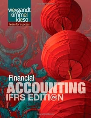 Solution manual   Financial Accounting IFRS Edition 2nd edition by Donald E. Kieso 