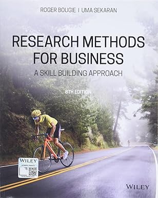(eBook PDF)Research Methods for Business A Skill-building Approach 8th by Uma Sekaran , Roger Bougie 