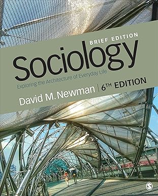 Test Bank  Sociology 6th Edition Exploring the Architecture by David M. Newman 