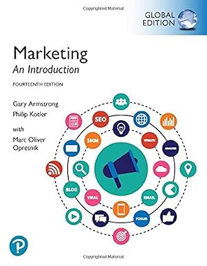 Test Bank  Marketing An Introduction 14th Global Edition by Gary Armstrong , Philip Kotler , Prof Marc Oliver Opresnik