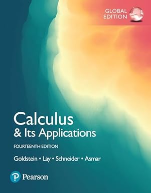 (eBook PDF)Calculus ＆amp; Its Applications, Global Edition by Nakhle Asmar Larry Goldstein, David Schneider, David Lay 