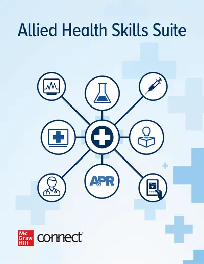 Test Bank  Allied Health Skills Suite by McGraw Hill and Kathryn Booth
