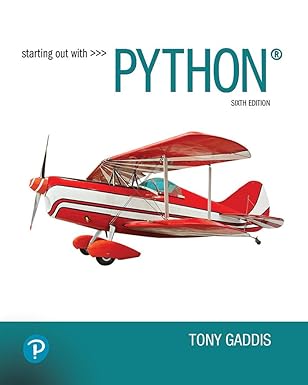 (eBook PDF)Starting Out with Python 6th Edition by Tony Gaddis