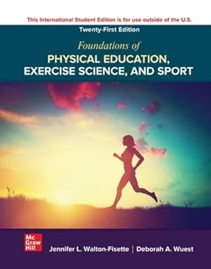 Test Bank  Foundations Physical Education,Exercise Science Sport 21 by Deborah Wuest