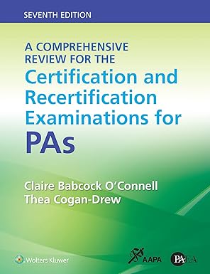 (eBook PDF)A Comprehensive Review for the Certification and Recertifica by Claire Babcock O＆＃39;Connell , Thea Cogan-Drew