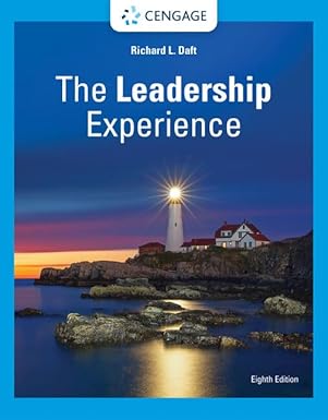 (eBook PDF)The Leadership Experience 8th Edition  by Richard Daft