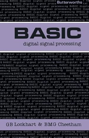 (eBook PDF)Basic Digital Signal Processing ButterworthsBasicS by Gordon B. Lockhart 