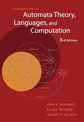 (eBook PDF)Introduction to Automata Theory,Languages,and Computation 3r by John Hopcroft