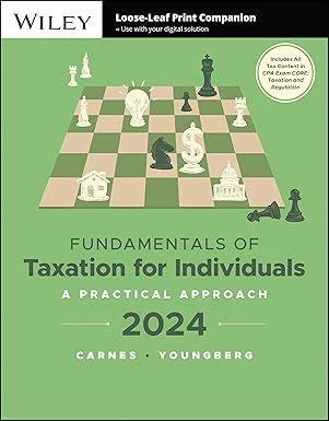 (eBook PDF)Fundamentals of Taxation for Individuals 2024th Edition by Gregory A. Carnes , Suzanne Youngberg