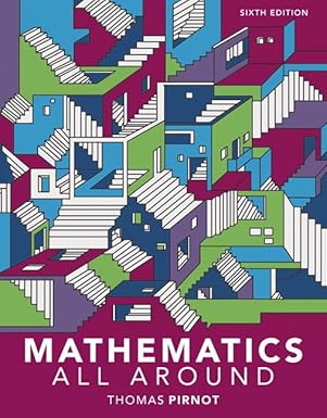 (eBook PDF)Mathematics All Around 6th Edition by Tom Pirnot 