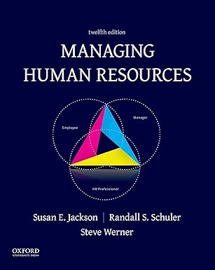 (eBook PDF)Managing Human Resources 12th Edition by Susan E. Jackson , Randall S. Schuler , Steve Werner 