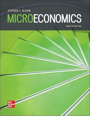 (Test Bank)Microeconomics 12th Edition  by Stephen L. Slavin 