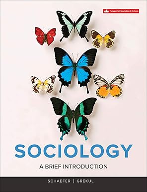 (eBook PDF)Sociology A Brief Introduction 7th Edition by Richard T. Schaefer , Jana Grekul 